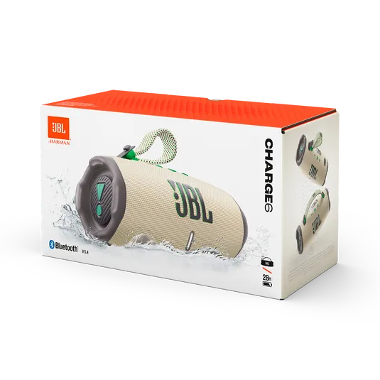 Բարձրախոս JBL Charge6 Կաթնագույն