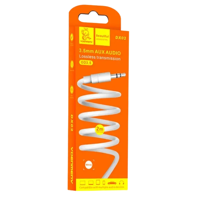 VDENMENV AUX DX02 Սպիտակ 2M