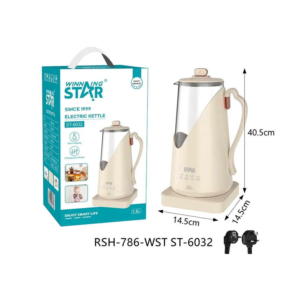 WINNING STAR ST-6032 Էլեկտրական թեյնիկ, 1.5լ