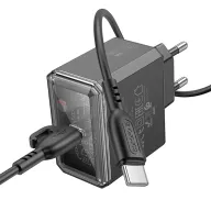 BOROFONE ԼԻՑՔԱՎՈՐԻՉ BAS31A TYPE-C TO TYPE-C Սև