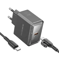 BOROFONE ԼԻՑՔԱՎՈՐԻՉ BAS31A TYPE-C TO TYPE-C Սև