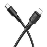 BOROFONE USB BX116 TYPE-C TO IOS Սև