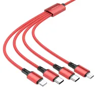 BOROFONE USB BX72 4IN1 Կարմիր