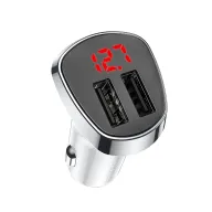 BOROFONE BZ15 Մեքենայի լիցքավորիչ (2 USB) – Սպիտակ