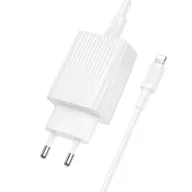 BOROFONE ԼԻՑՔԱՎՈՐԻՉ BAS73A TYPE-C TO IOS Սպիտակ