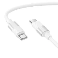 BOROFONE USB BX106 TYPE-C TO TYPE-C 60W Սպիտակ