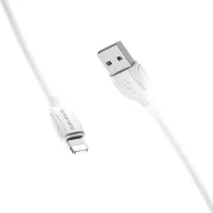 Լիցքավորման Լար Lightning | BOROFONE BX19-սպիտակ