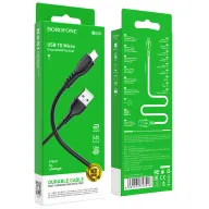 Լիցքավորման Լար Micro-USB | BOROFONE BX51-սև