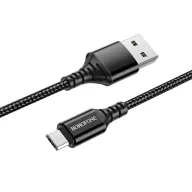 Լիցքավորման Լար Micro-USB BOROFONE BX54-Սև