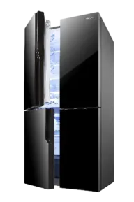 HISENSE Սառնարան NF56WC-BLACK Glass