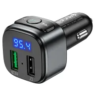 HOCO E67 FM Մոդուլյատոր և Արագ Լիցքավորիչ (QC3.0)