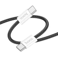 HOCO USB X104 TYPE-C TO TYPE-C 60W Սև