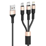 HOCO USB X26 3IN1 Սև/ՈՍԿԵԳՈՒՅՆ