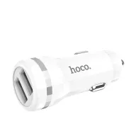 HOCO Z27 Մեքենայի լիցքավորիչ (Սպիտակ)