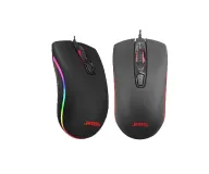 JEDEL M80 LED Օպտիկական լարով մկնիկ (Սև)