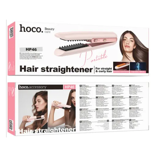 HOCO HP46 Մազի Սանր Անլար Փոքր Վարդագույն