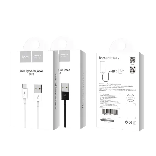 HOCO USB X23 TYPE-C Սպիտակ