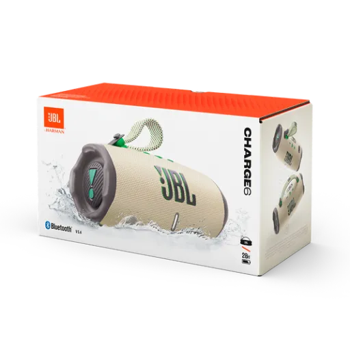 Բարձրախոս JBL Charge6 Կաթնագույն