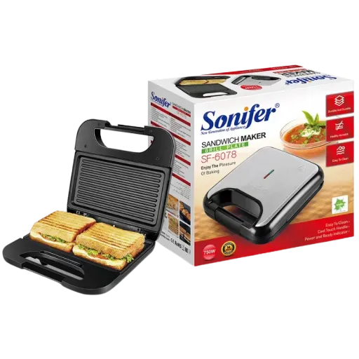 SONIFER SF-6078 Սենդվիչ պատրաստող սարք