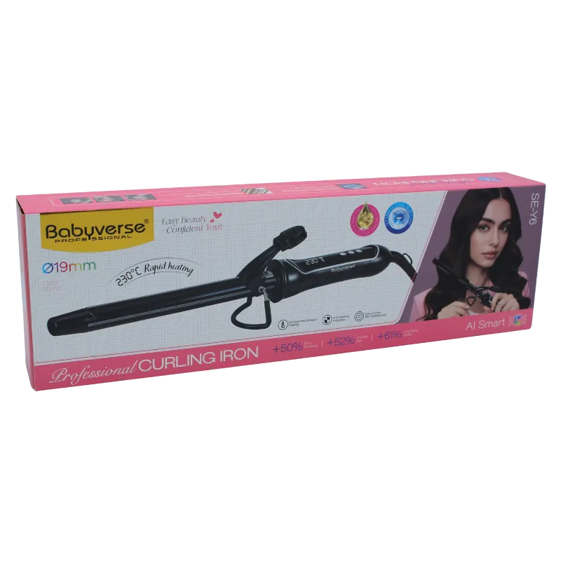 Babyverse SE-Y6 Մազի Գանգրեցնող Սարք 19mm