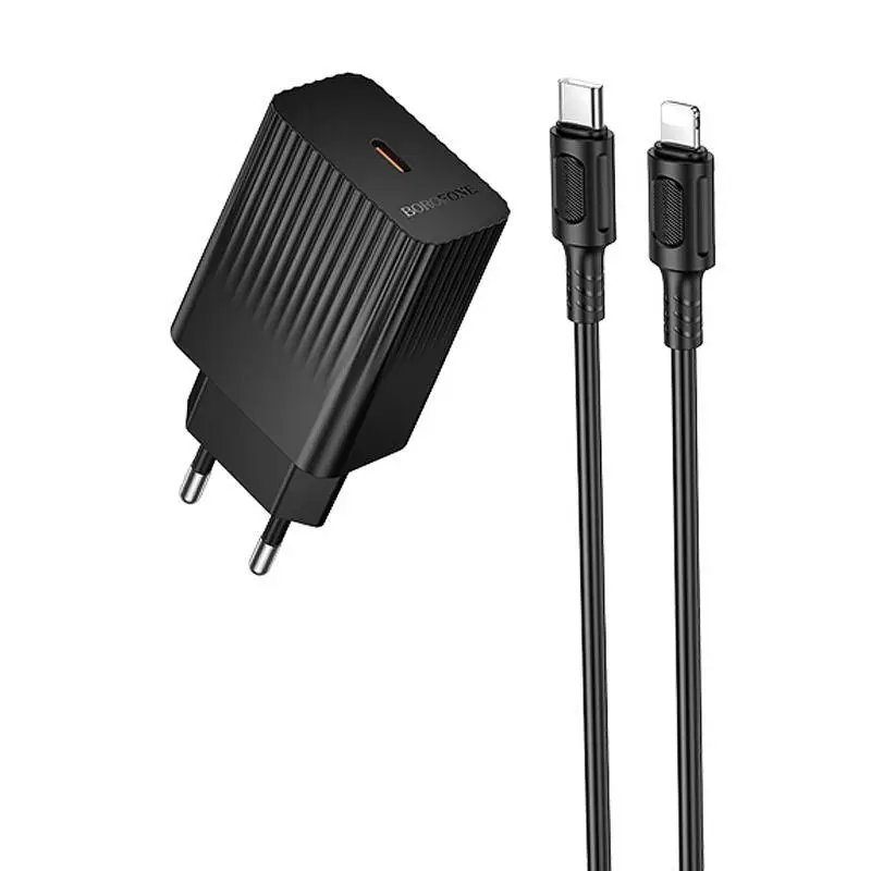 BOROFONE ԼԻՑՔԱՎՈՐԻՉ BAS75A TYPE-C TO IOS Սպիտակ 3