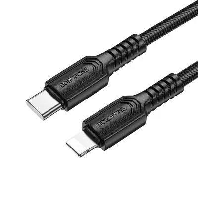 BOROFONE USB BX116 TYPE-C TO IOS Սև 3