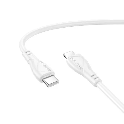 BOROFONE USB BX121 TYPE-C TO IOS Սպիտակ 2