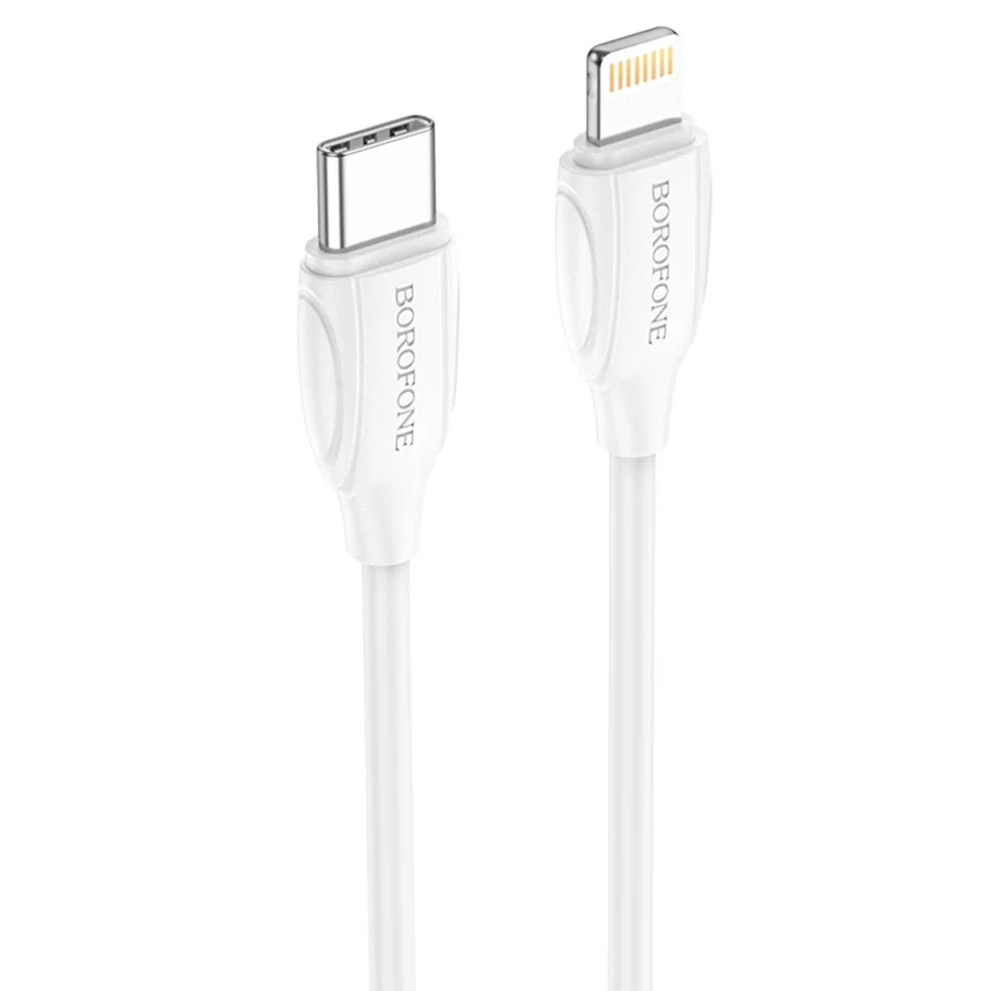 BOROFONE USB BX19 TYPE-C TO IOS 2M Սպիտակ 2