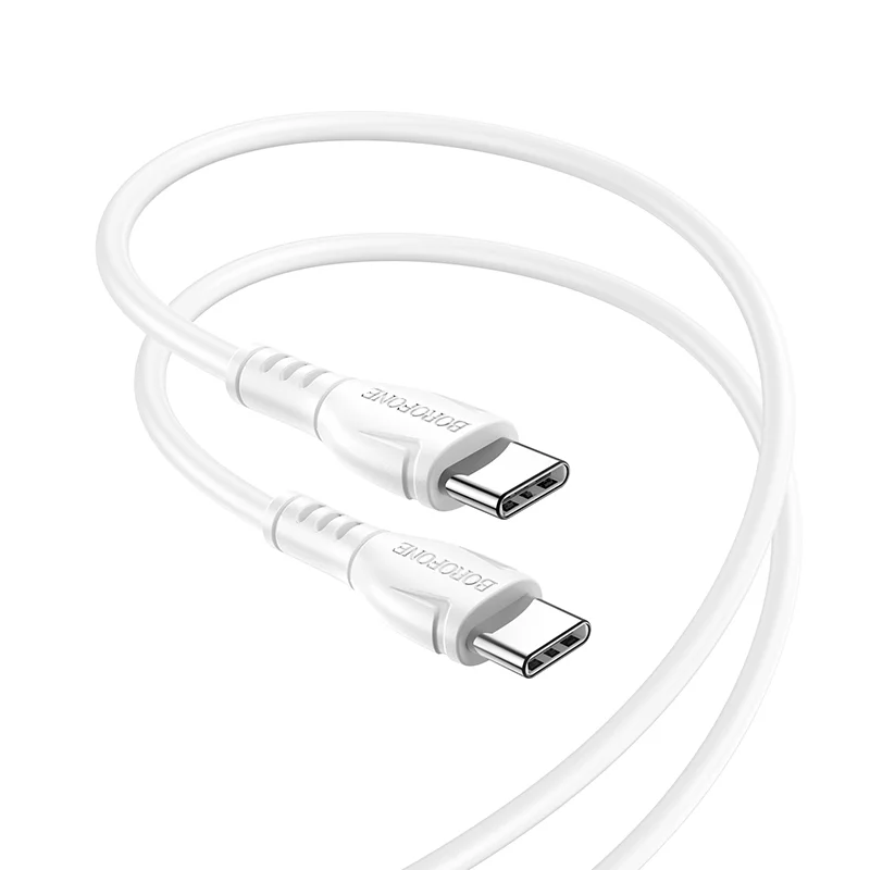 BOROFONE USB BX51 TYPE-C TO TYPE-C Սպիտակ 60W 2