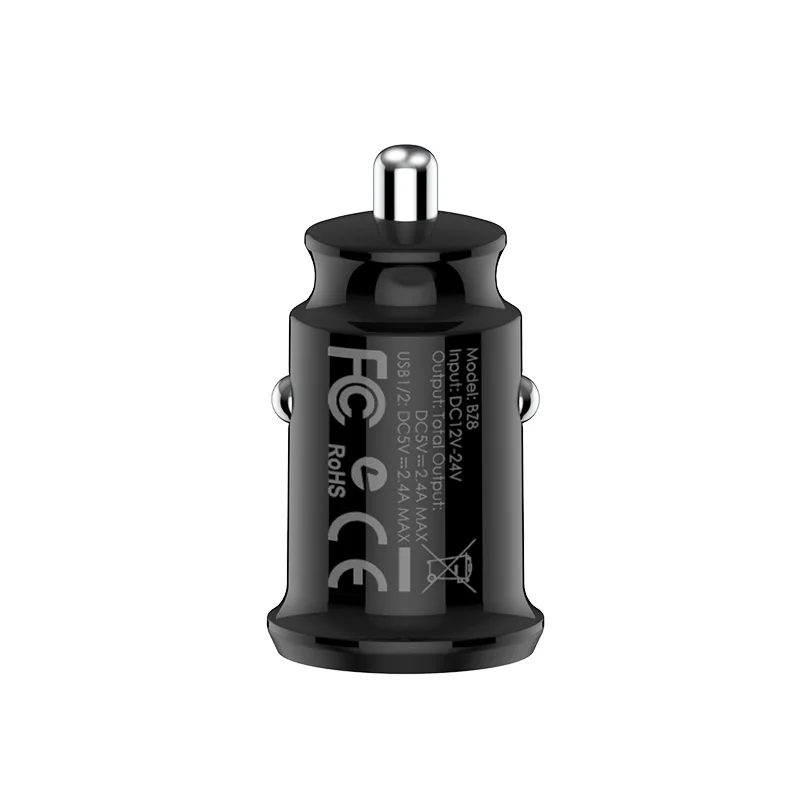 BOROFONE BZ8 Մեքենայի լիցքավորիչ (2 USB) – Սև 3