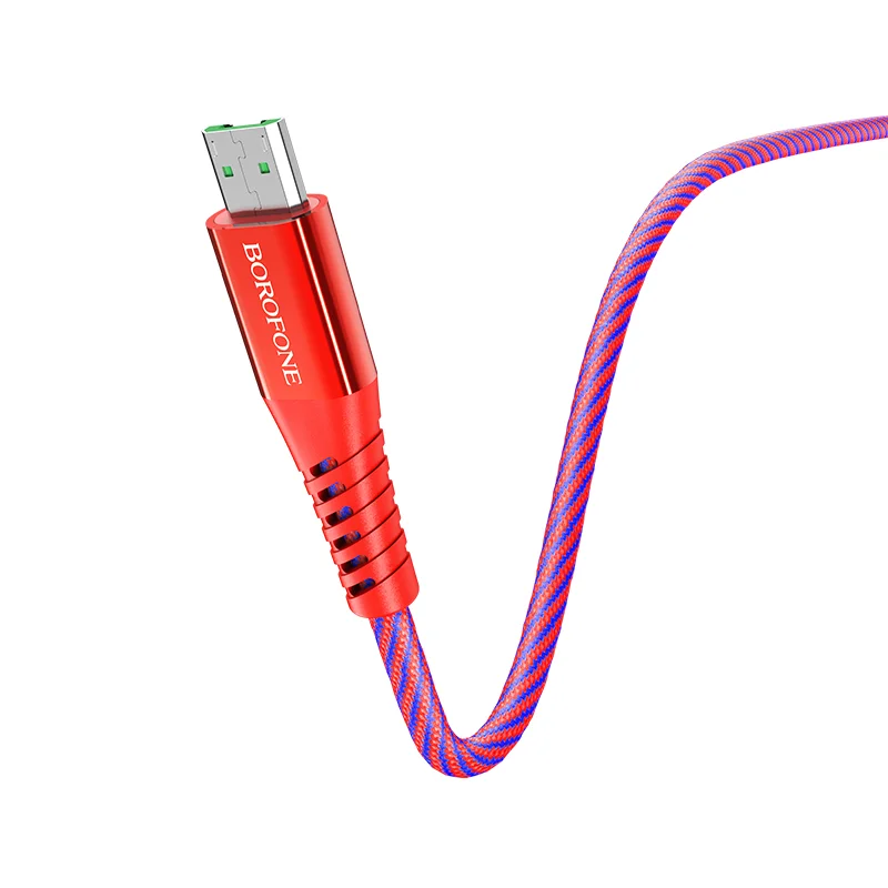 Լիցքավորման Լար Micro-USB | BOROFONE BU13-կարմիր 3