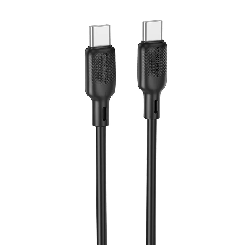 BOROFONE USB BX113 TYPE-C TO TYPE-C Սև 3M 60W 2