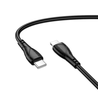 BOROFONE USB BX121 TYPE-C TO IOS Սև 3