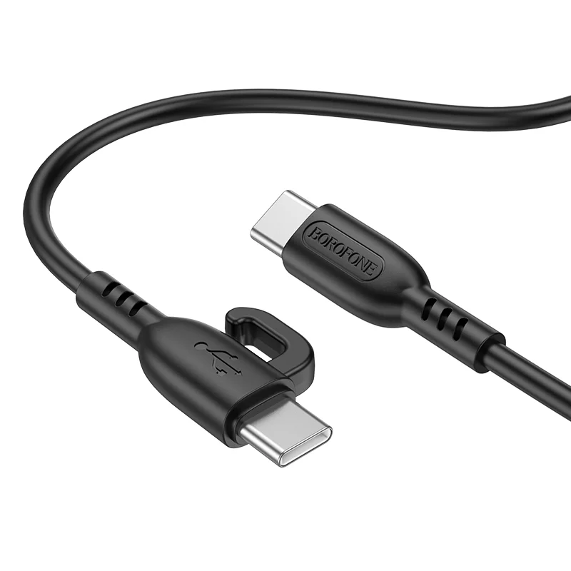 BOROFONE USB BX91 TYPE-C TO TYPE-C Սև 2