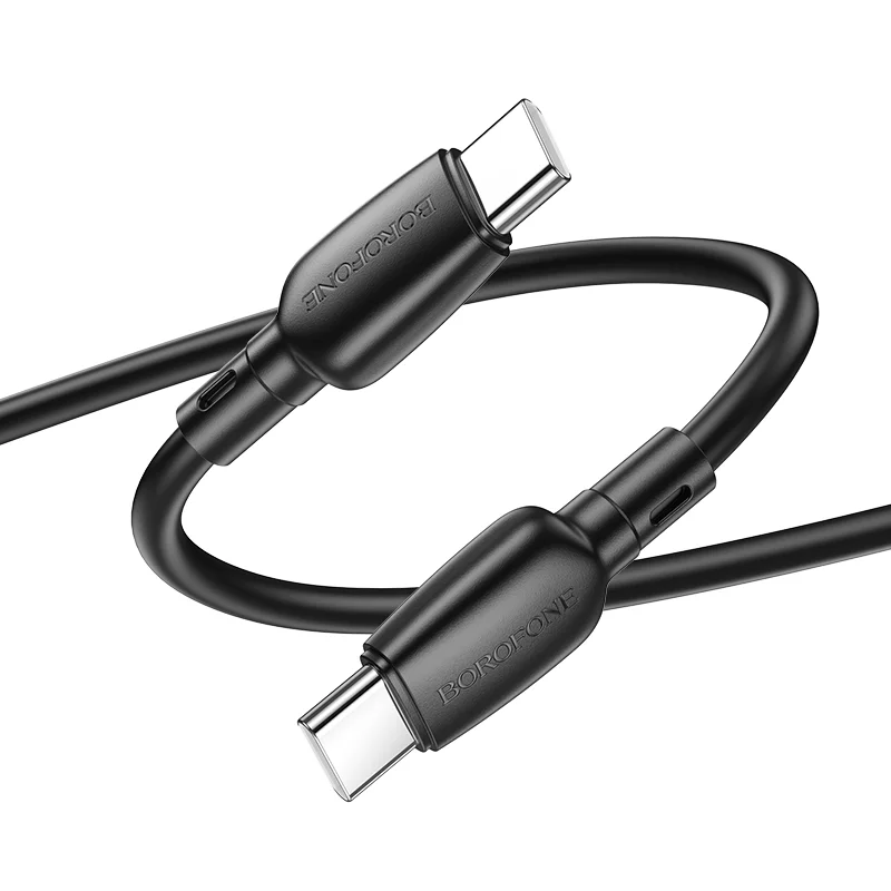 BOROFONE USB BX93 TYPE-C TO TYPE-C Սև 60W 2