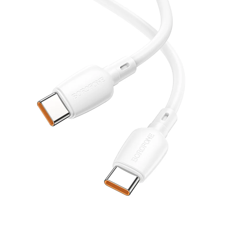 BOROFONE USB BX93 TYPE-C TO TYPE-C Սպիտակ 100W 2