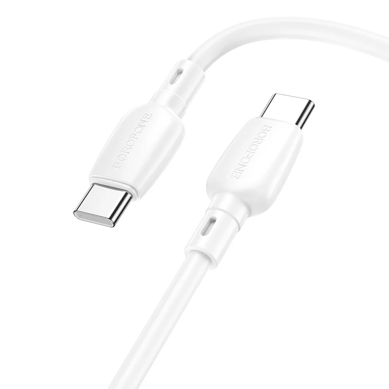 BOROFONE USB BX93 TYPE-C TO TYPE-C Սպիտակ 60W 3