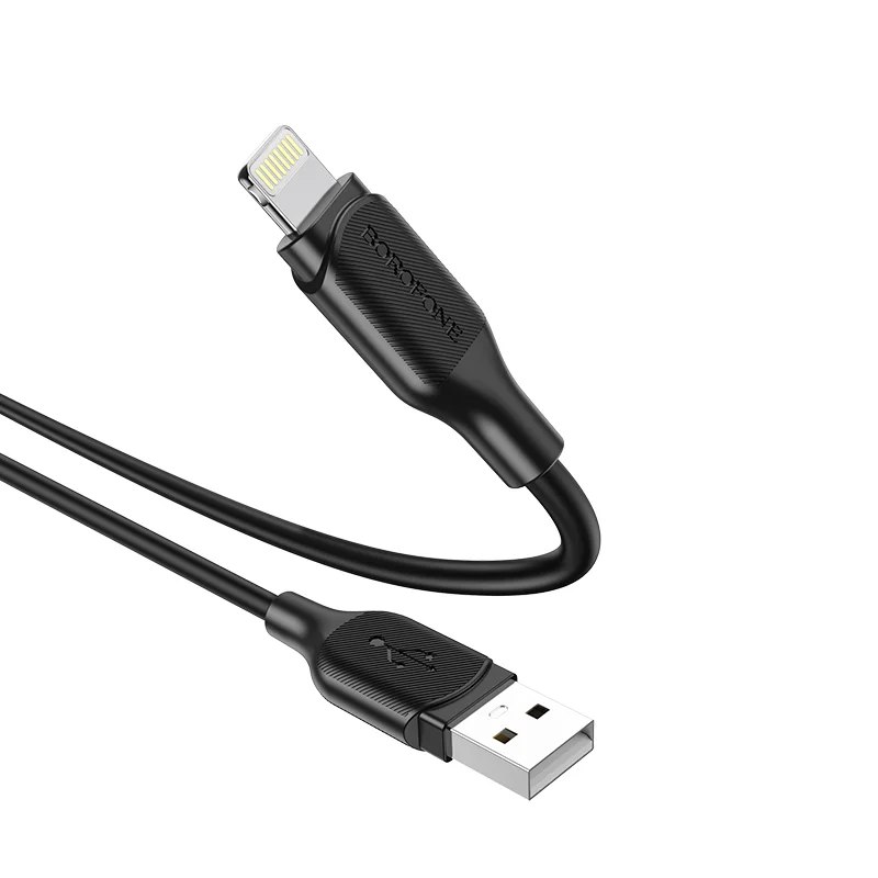 Լիցքավորման Լար Lightning| BOROFONE BX42-սև 2