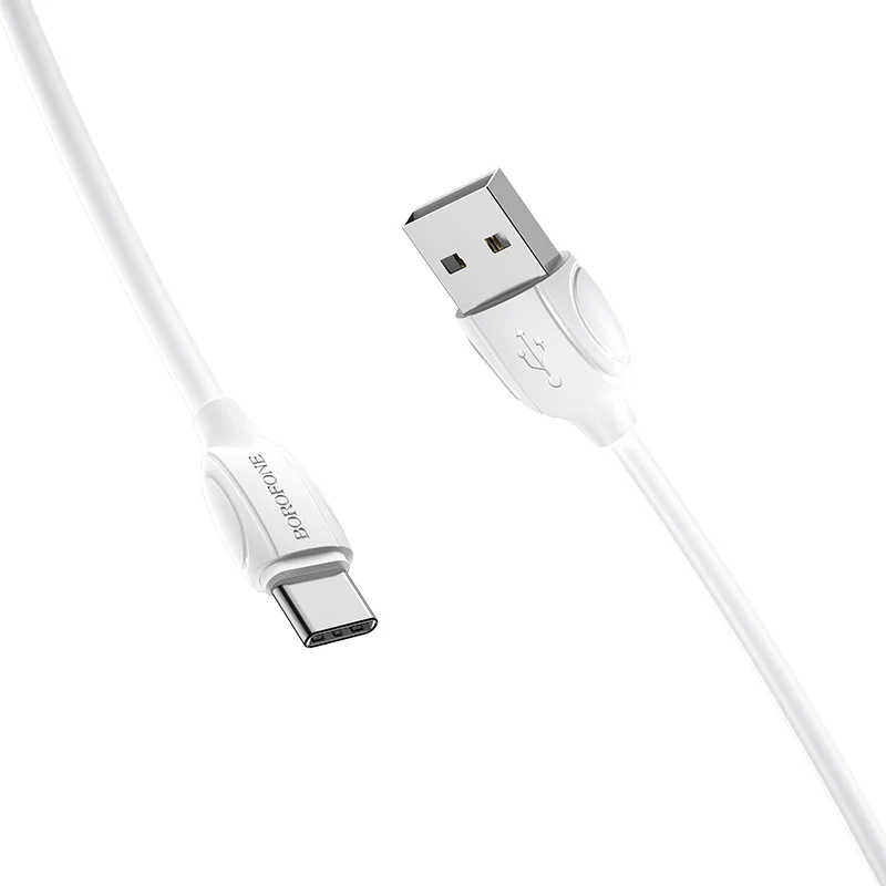 Լիցքավորման Լար Type-C | BOROFONE BX19-սպիտակ 2