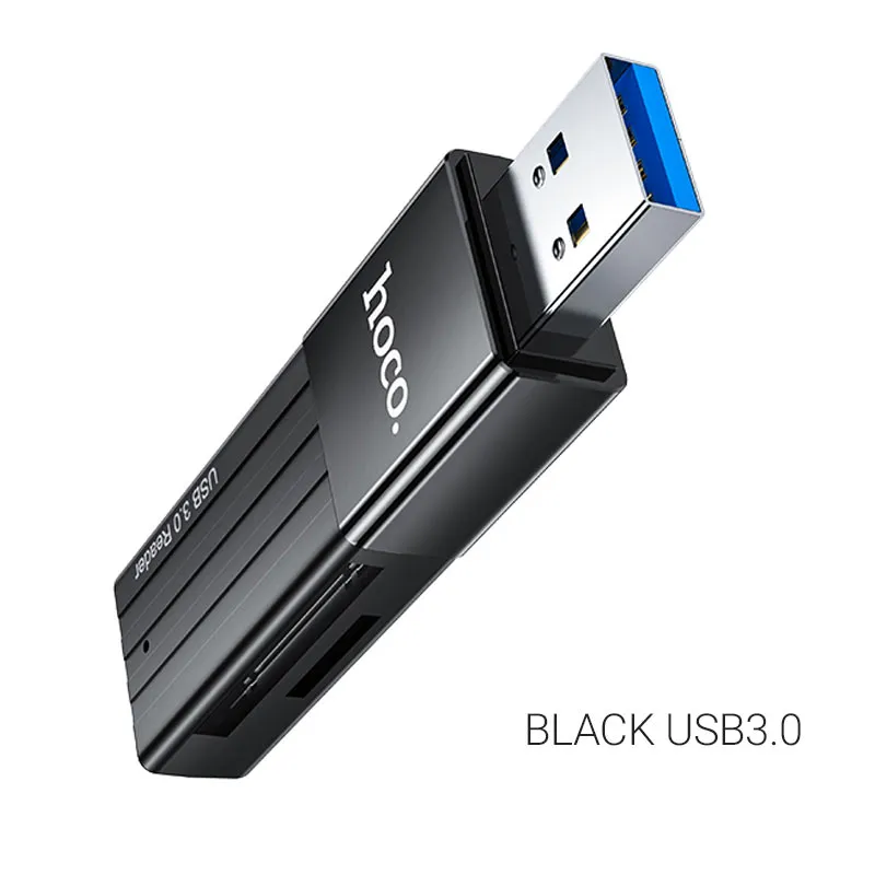 HOCO ՔԱՐՏ ԸՆԹԵՐՑՈՂ ՍԱՐՔ HB20 USB3 Սև 2