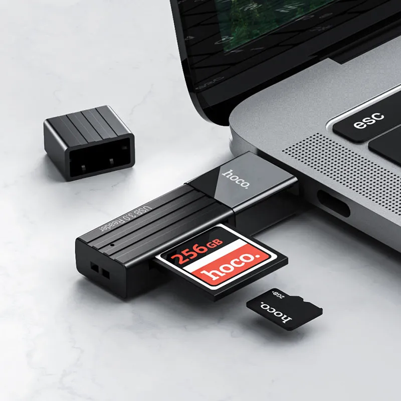 HOCO ՔԱՐՏ ԸՆԹԵՐՑՈՂ ՍԱՐՔ HB20 USB3 Սև 3