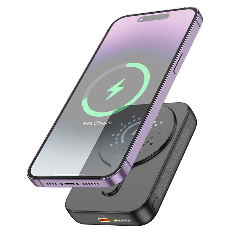 HOCO POWERBANK J117A MAGNETIC 10000mAh Սև 2