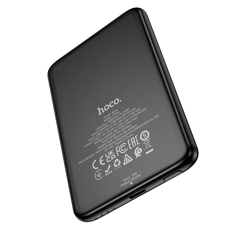 HOCO POWERBANK J140A MAGNETIC 5000mAh Սև 4