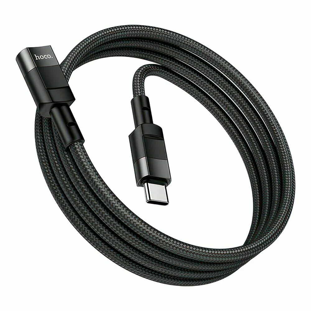 HOCO ԱԴԱՊՏԵՐ U107 TYPE-C TO TYPE-C 1.2M Սև 3