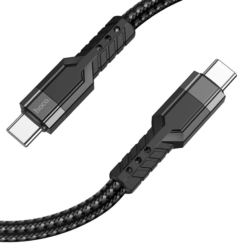 HOCO USB U110 TYPE-C TO TYPE-C Սև 2