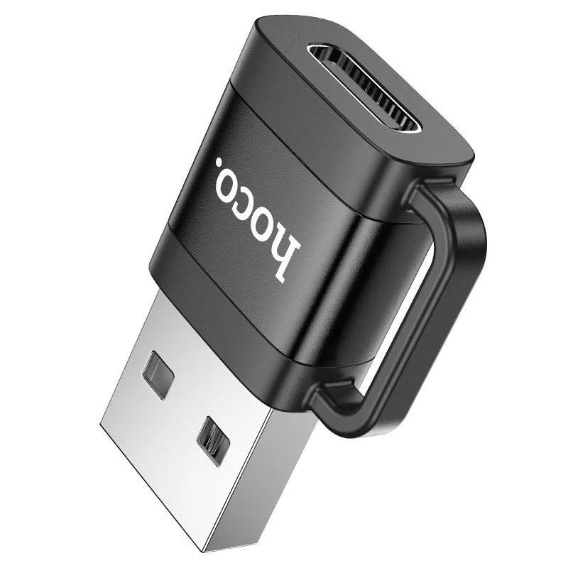HOCO ԱԴԱՊՏԵՐ UA31D USB to Type-C/USB2.0 Սև 2