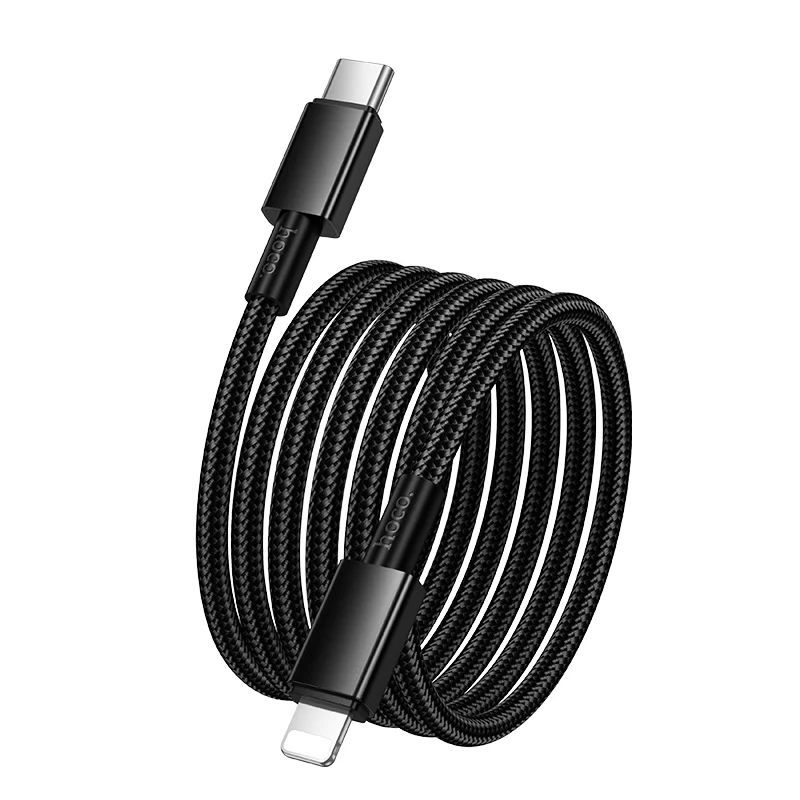 HOCO USB X119 TYPE-C TO IOS Սև 3