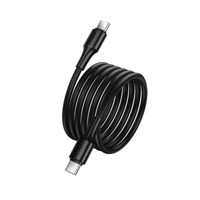 HOCO USB X120 TYPE-C TO TYPE-C 60W Սև 3