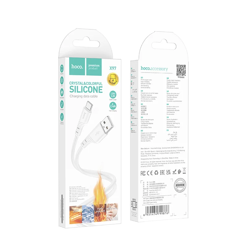 HOCO USB X97 TYPE-C ՍՊԻՏԱԿ