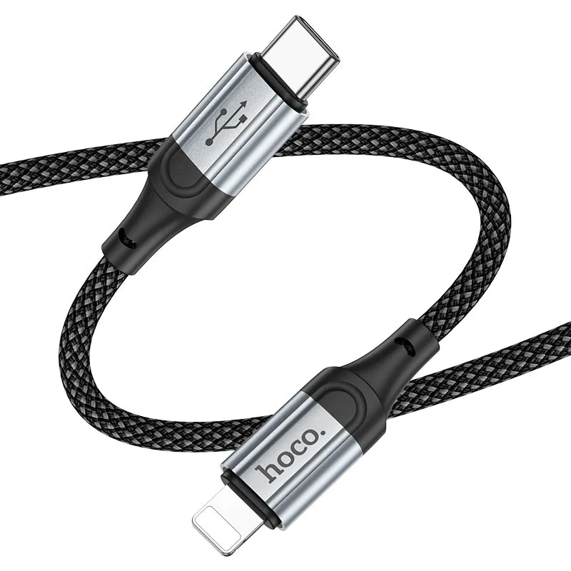 HOCO USB X102 TYPE-C TO IOS Սև 2